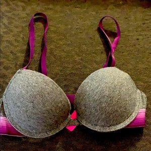 supportive push-up bra.